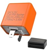 Amazon.co.jp: YOKELLMUX バイク ウインカーリレー 2ピン 12V ic